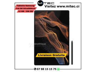 Tablette Samsung GalaxyS8 - 256Go