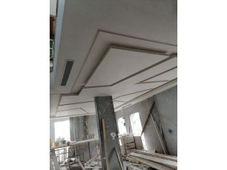 Travaux staff