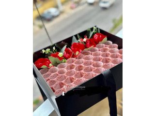 Confection de bouquet et box d’argent