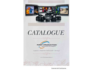 Captation + production audiovisuelle + tournage first production