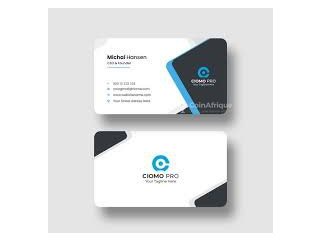 Conception cartes de visite pro